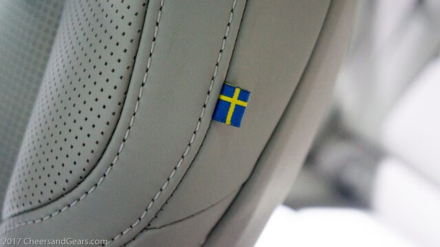 2018 Volvo XC60 Inscription Seat Swedish Flag Embroidery