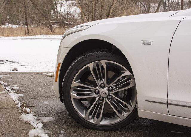 2017 Cadillac CT6 Platinum 3.0TT Wheel and Fender Detail