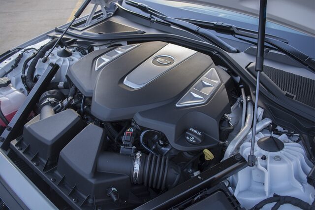2017 Cadillac CT6 Platinum 3.0TT Twin-Turbo V6 Engine Bay