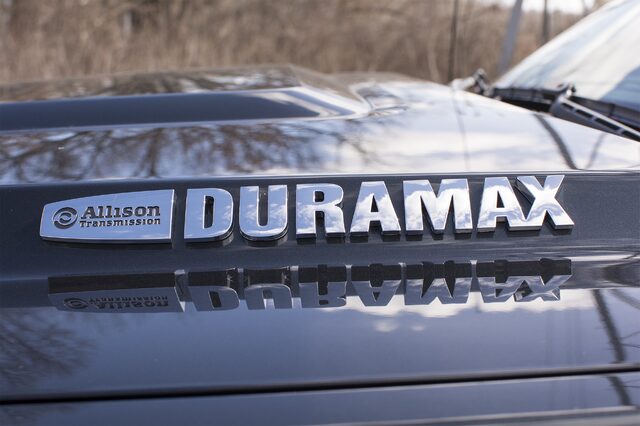 2017 GMC Sierra Denali 2500HD Duramax Allison Transmission hood badge