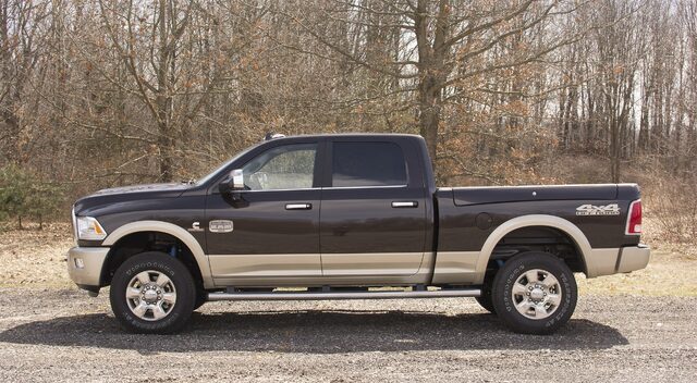 2017 Ram 2500 Laramie Longhorn Side Profile