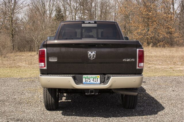 2017 Ram 2500 Laramie Longhorn Rear View