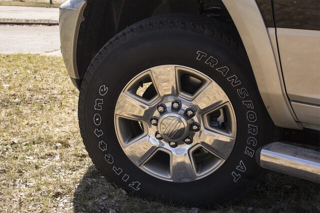 2017 Ram 2500 Laramie Longhorn Wheel and Tire Detail