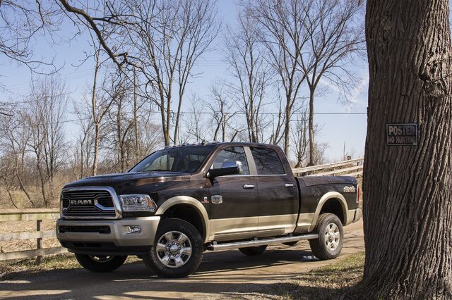 2017 Ram 2500 Laramie Longhorn Front Three-Quarter Profile