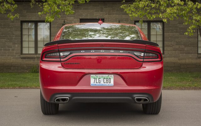 2017 Dodge Charger SXT AWD Rear View