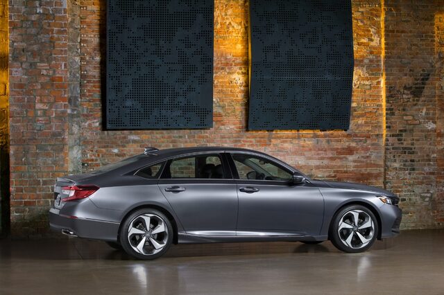 2018 Honda Accord Touring Gray Side Profile Loft Setting