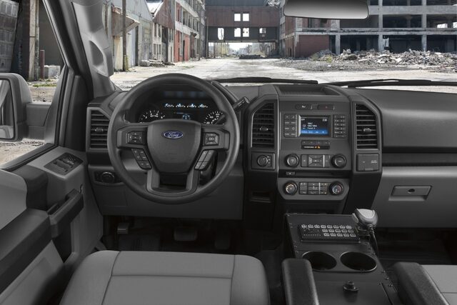 2018 Ford F-150 Police Responder Dashboard and Police Console