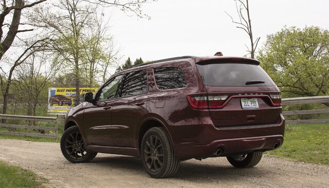 2017 Dodge Durango GT Rear 3/4 View