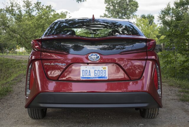 2017 Toyota Prius Prime Plus rear view
