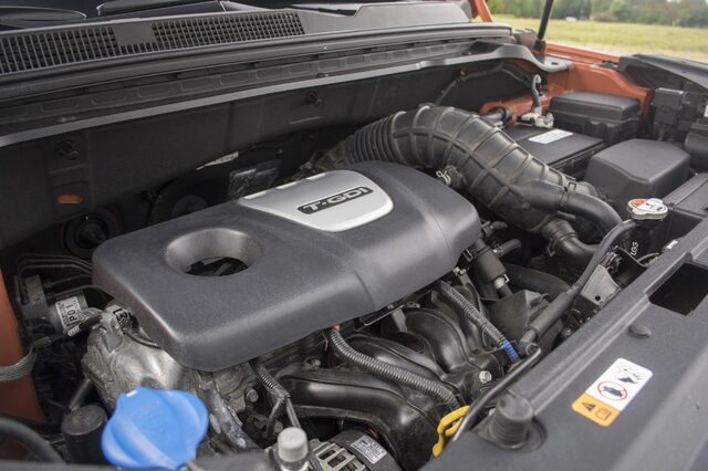 2017 Kia Soul Exclaim 1.6L T-GDI Turbocharged Engine Bay