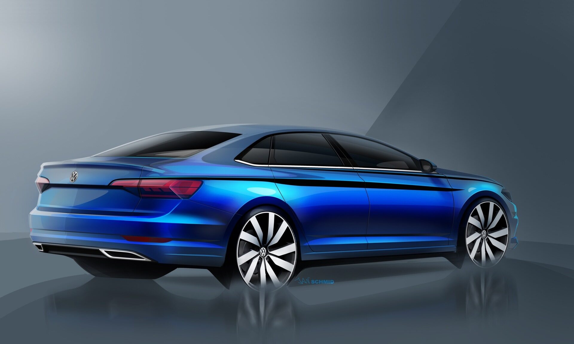 2019 Volkswagen Jetta Sketches