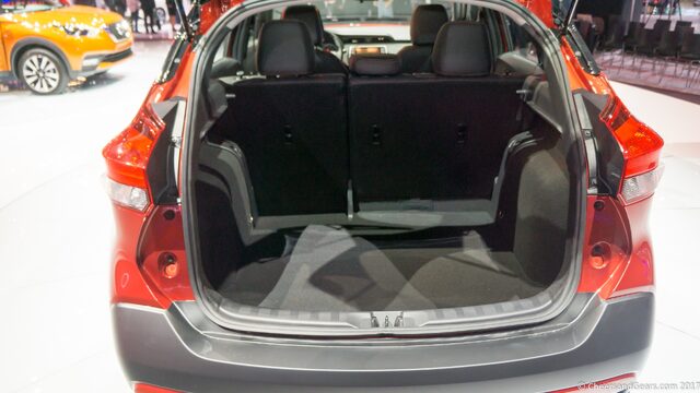 2018 Nissan Kicks cargo area
