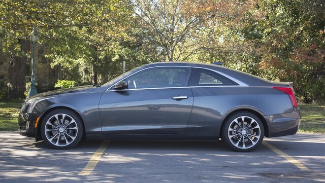 2017 Cadillac ATS Coupe 2.0T Luxury Driver Side Profile View