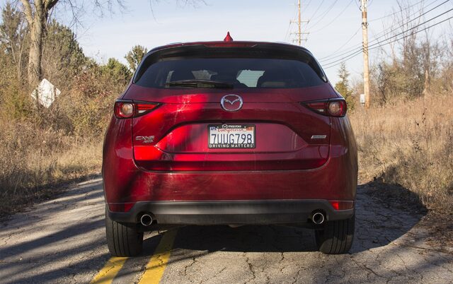2017 Mazda CX-5 Grand Touring — Straight Rear View
