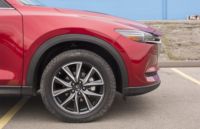2017 Mazda CX-5 Grand Touring — 19-Inch Wheel Close-Up