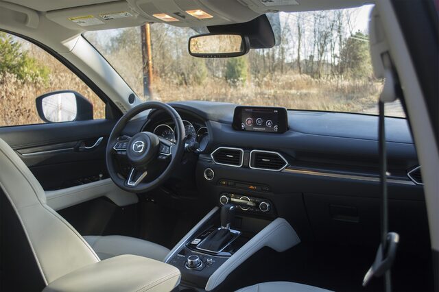 2017 Mazda CX-5 Grand Touring — Interior Dashboard