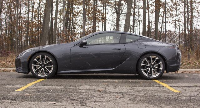 2018 Lexus LC 500 side profile