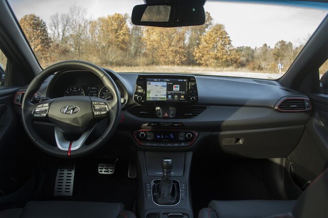 2018 Hyundai Elantra GT Sport interior dashboard