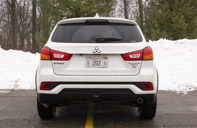 2018 Mitsubishi Outlander Sport SEL rear view