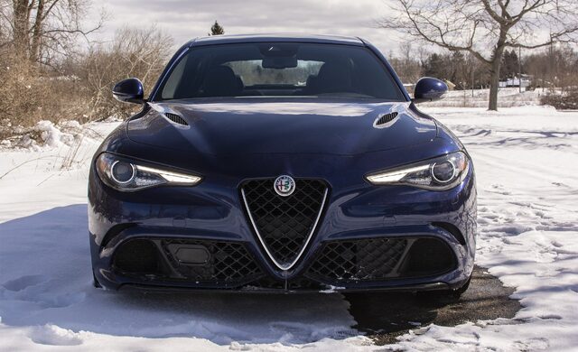 2017 Alfa Romeo Giulia Quadrifoglio Front View