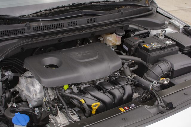 2018 Hyundai Accent SE 1.6-Liter GDI Engine Bay