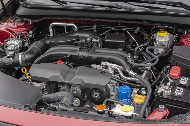 2018 Subaru Legacy 2.5i Sport horizontally-opposed engine bay