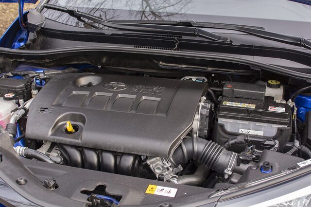 2018 Toyota C-HR XLE Premium 2.0-liter engine bay