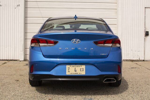 2018 Hyundai Sonata Limited rear view