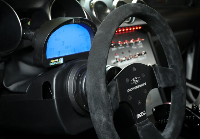 2018 Ford Mustang Cobra Jet — Ford Performance Sparco Steering Wheel and Race Dash Interior