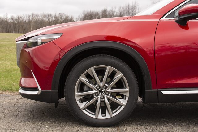 2018 Mazda CX-9 Grand Touring AWD — Front Wheel Detail, 20-Inch Alloy