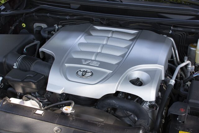 2018 Toyota Land Cruiser 5.7-Liter V8 Engine Bay