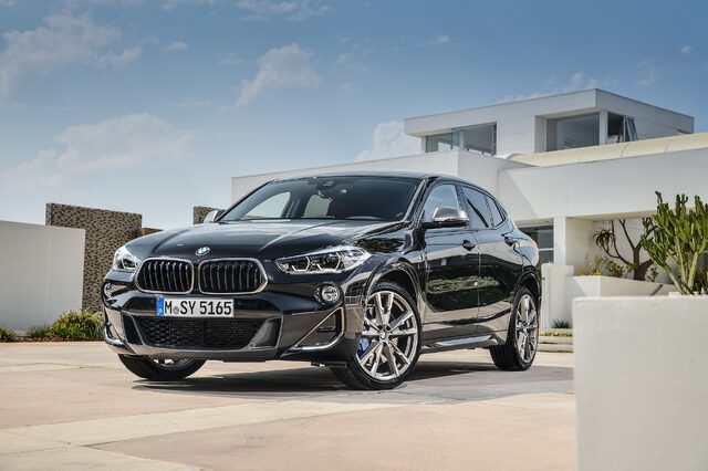 2019 BMW X2 M35i front three-quarter view