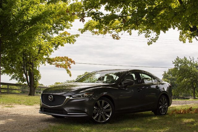 2018 Mazda6 Signature three-quarter front view