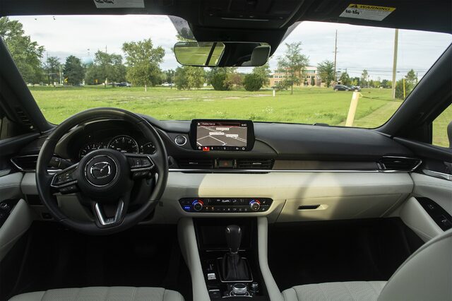2018 Mazda6 Signature interior dashboard