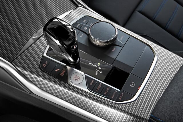 2019 BMW 3 Series M Sport [front seat]