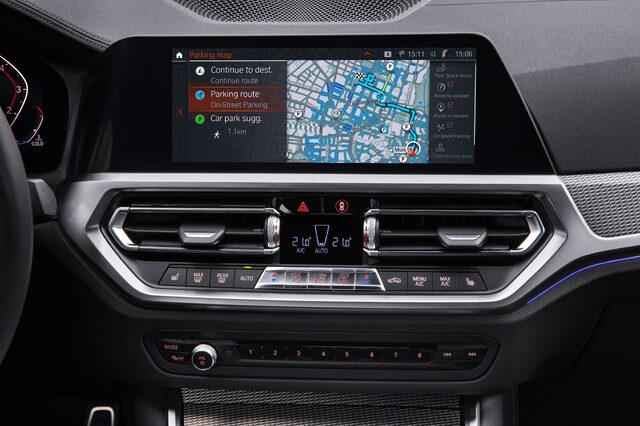 2019 BMW 3 Series iDrive display [remote software upgrade]