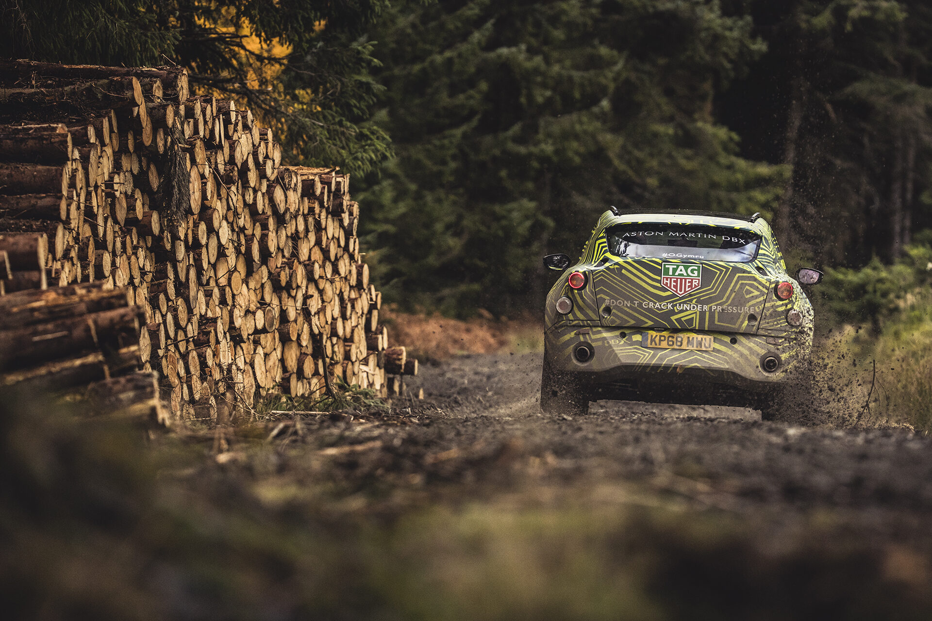 Aston Martin DBX Development Prototype