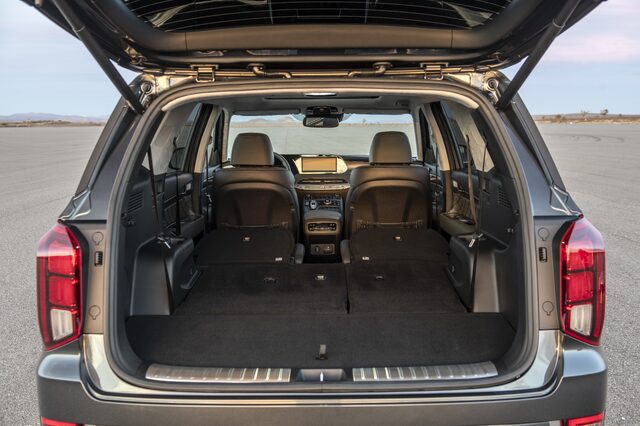 2020 Hyundai Palisade [cargo area maximum capacity]
