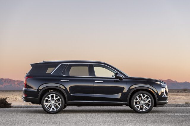 2020 Hyundai Palisade [side profile static sunset]