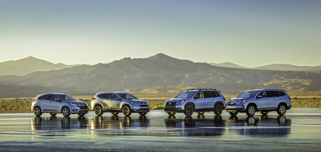 09.2 2019 Honda Passport with HR-V, CR-V and Pilot.jpg