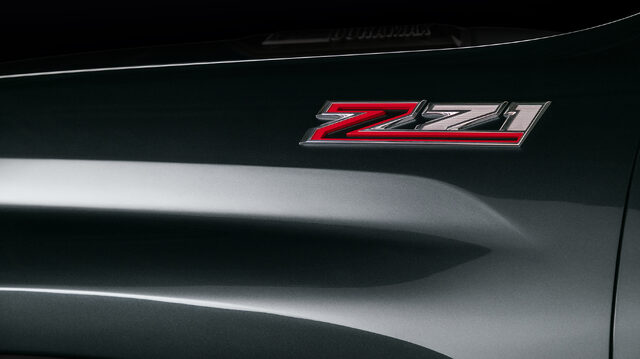 2020 Chevrolet Silverado HD — Z71 Off-Road Badge Close-Up