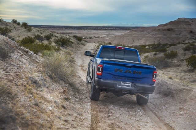 2020 RAM 2500 Power Wagon off-road [rear trail descend]