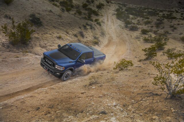 2020 RAM 2500 Power Wagon off-road [aerial side]