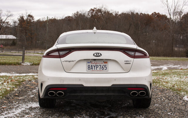 2018 Kia Stinger GT1 AWD rear view