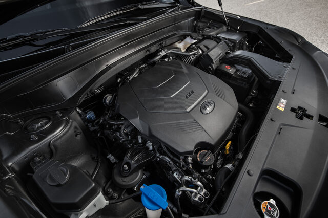 2020 Kia Telluride EX 3.8-liter GDI V6 engine bay