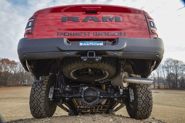 2020 RAM 2500 Power Wagon tailgate rear view [static]