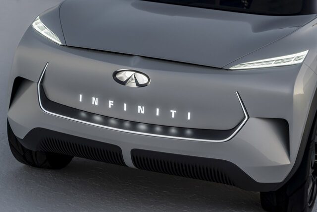 Infiniti QX Inspiration Concept front fascia detail