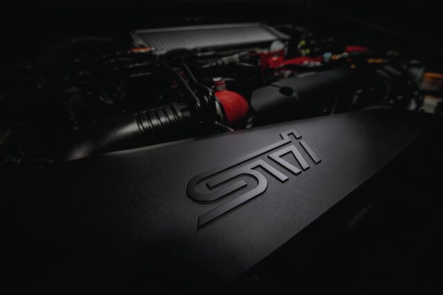 2019 Subaru WRX STi S209, STI engine cover on HKS-upgraded 2.5L turbo flat-four