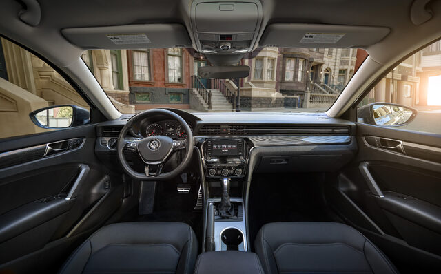 2020 Volkswagen Passat interior dashboard and front seats