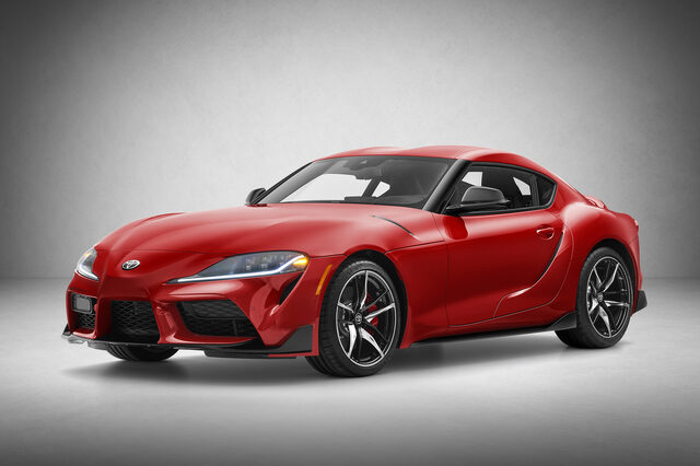 2020 Toyota GR Supra Front Three-Quarter Studio View